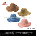 Promocionales Mixed colors Ladies 'Straw trenzado Sombreros